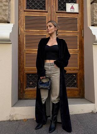 Жіночий повсякденний класичний кардиган тканина пальтова бергамо та полістер і нейлон