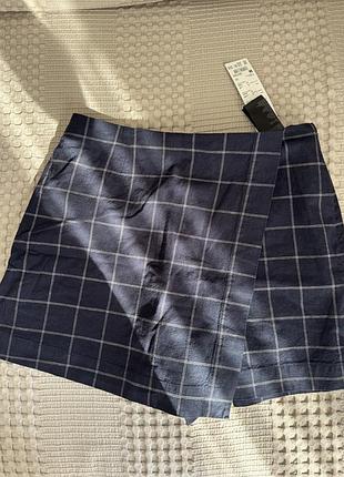 Спідниця шорти з льоном uniqlo