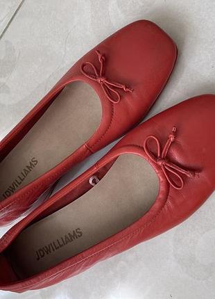 Балетки шкіряні