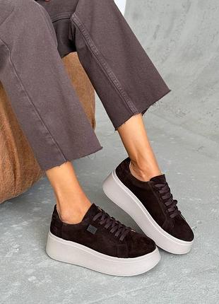 Кеды на платформе