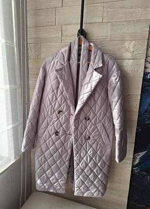 Легкое и комфортное пальто женское демисезонное, 44-46 размер.