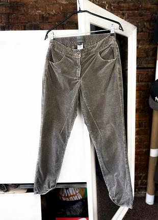 Women’s oska corduroy riri velvet pants trousers brown size: 2