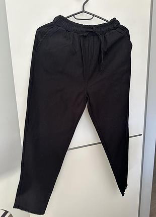 Лляні штани нові s/xs