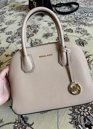 Сумка жіноча michael kors cindy pocket dome satchel середнього розміру