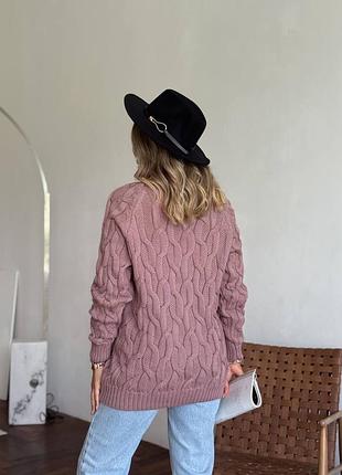 Теплий жіночий светр 3
