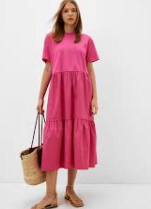 Платье хлопковое