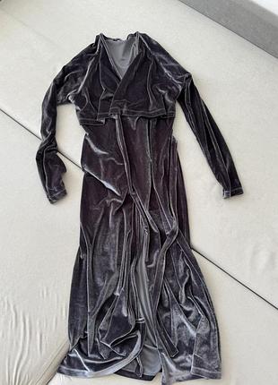 Сукня-халат з запахом