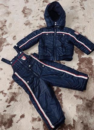 Комбинезон раздельный chicco для мальчика, размер 80