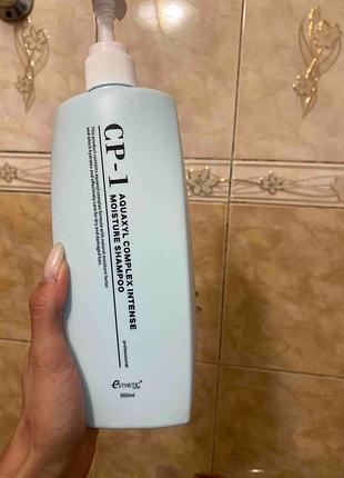 Зволожувальний шампунь для волосся з акваксилотами esthetic house cp-1 aquaxyl complex intense moisture shampoo 500 мл