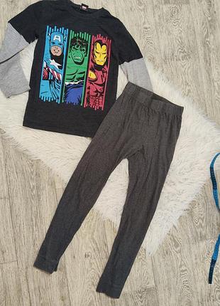 Тоненькая пижама на рост 122-128 см