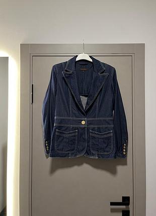 Джинсовий піджак escada (оригінал, з додаванням шовку, іспанія)