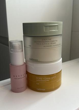Celimax pode dark pode cica bha toner pad