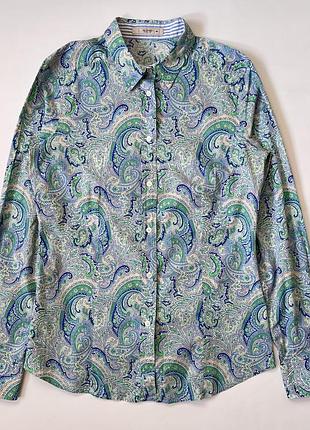 Etro paisley shirt жіноча італійська сорочка у візерунок
