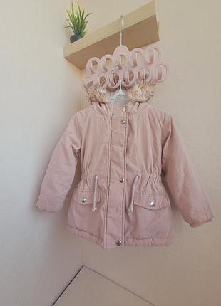 Парка от primark 🩷 
на 2-3 года
92-98 см