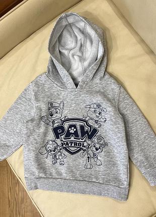 Худі, кофта з капюшоном щенячий патруль 1.5-2 роки ріст 86-92 від джордж стан відмінний