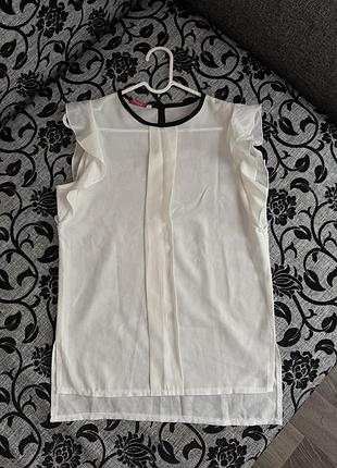 Жіноча біла блуза, кофта в школу