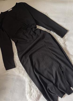 Платье миди с разрезом tu р.14