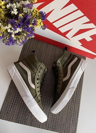 Утепленные оригинальные кеды vans