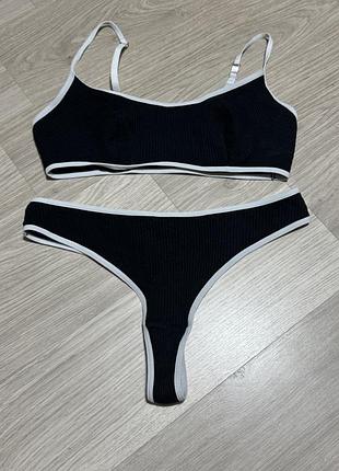 Комплект в рубчик xl