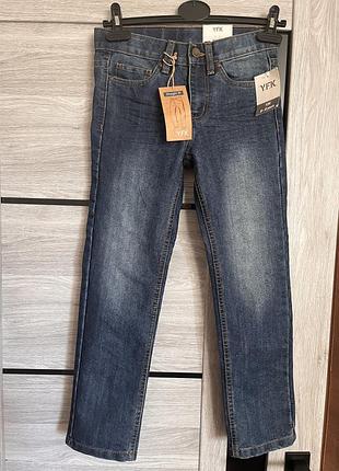 Джинси yfk 128- 134 розмір 8-9 років