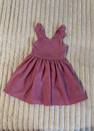 Сукня рожева h&m 2-3 роки 92-98 см