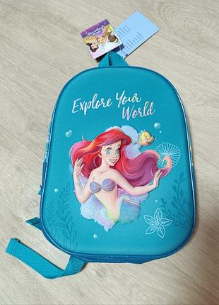 Рюкзак для девушки disney аriel 3d новый