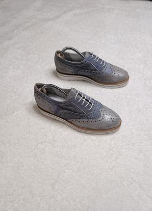 Блоги туфлі 38 р 24 см zara шкіряні нові