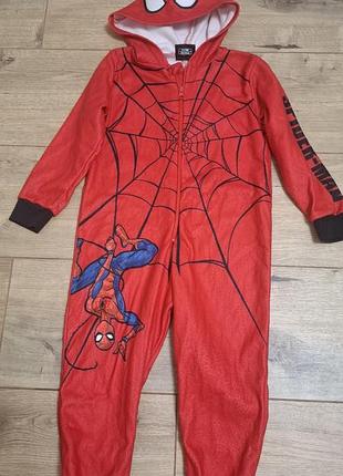 Кигурими флисовое мальчишку на 3-4 года рост 98-104 см человек паук