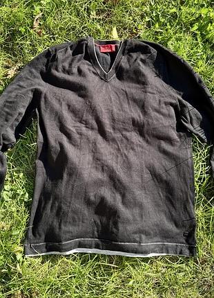 Чоловічий светр, пуловер hugo boss sundolono