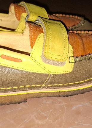 Кожаные детские туфли 2