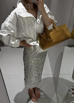 Куртка zw collecting оверсайз zara