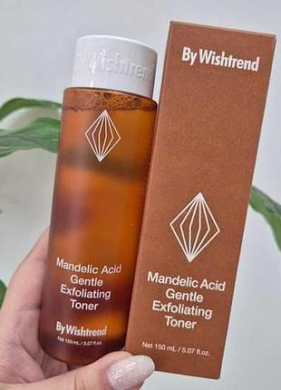 Косметична вода з мигдальною кислотою by wishtrend mandelic acid 5% prep water 120мл