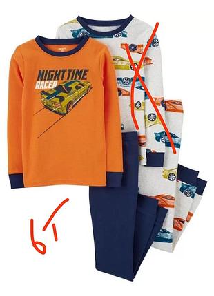 Пижама картерс 6т
