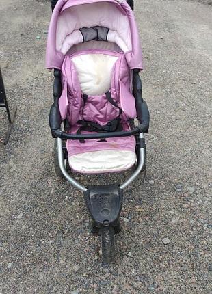 Візочок для дівчинки androx al 2в1