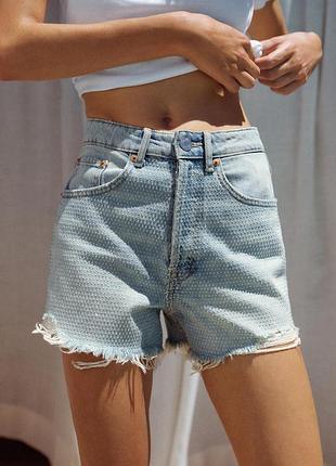 Джинсовые шорты зара