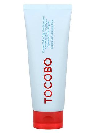 Очищающая пенка для умывания tocobo coconut clay cleansing foam с глиной 150 мл