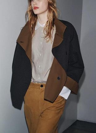 Тренч жіночий двосторонній zara new