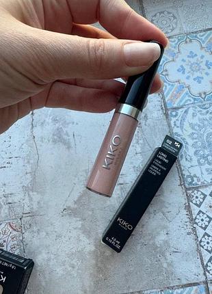 Стойкие жидкие тени kiko milano