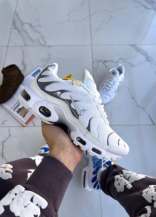 Кросівки nike air max tn plus white/grey