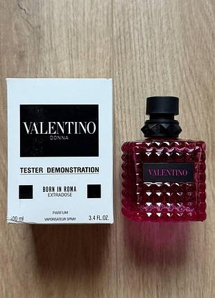 Valentino born in roma extradose donna [tester] 100 ml. тестер оригинала