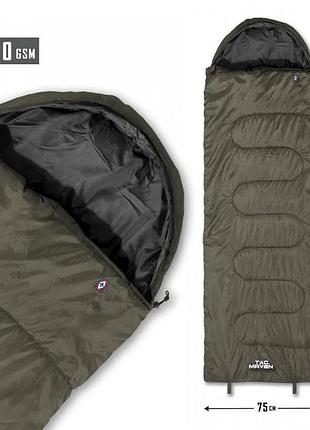 Спальний мішок pentagon major темна олива 220gsm