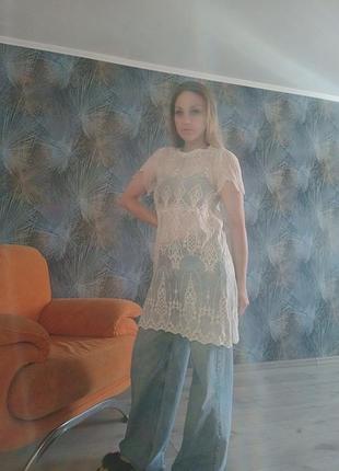 Платье платье полупрозрачное