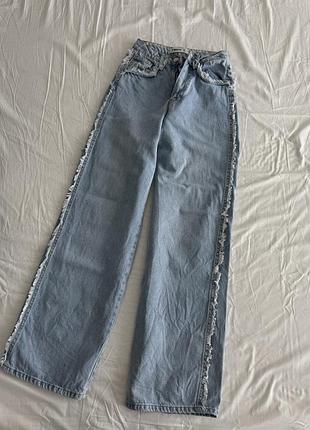 Джинси високі світлі twise