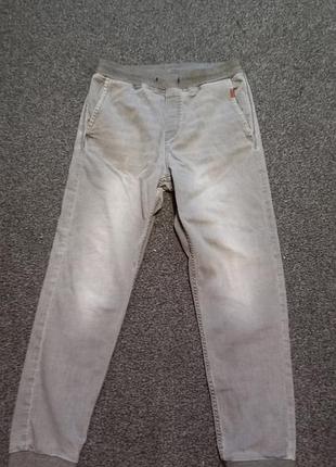Джеггинсы джинсовые