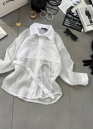 Блузка в стилі zara класична