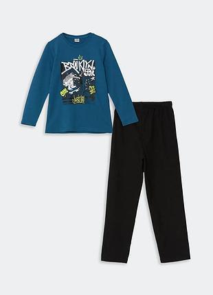 5-6 /6-7 р новый фирменный костюм комплект свитшот и джоггеры спортивные штаны мальчишки lc waikiki вайки