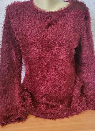 Свитер женский травка 48 размера