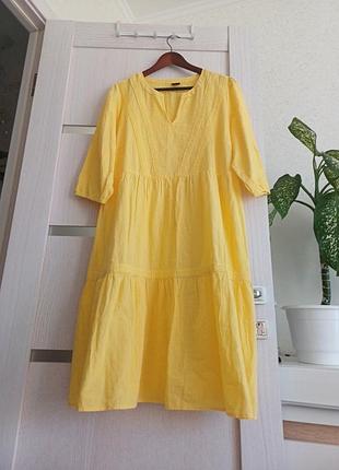 Платье хлопковое 64 на 104 см