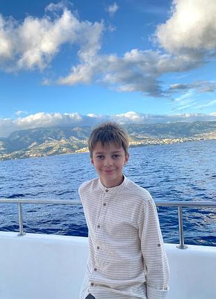 Сорочка на хлопчика преміум якості на 9-10 років