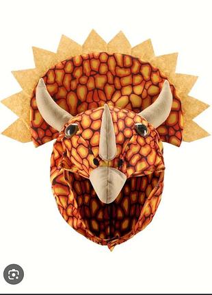 Маска динозавра карнавальна